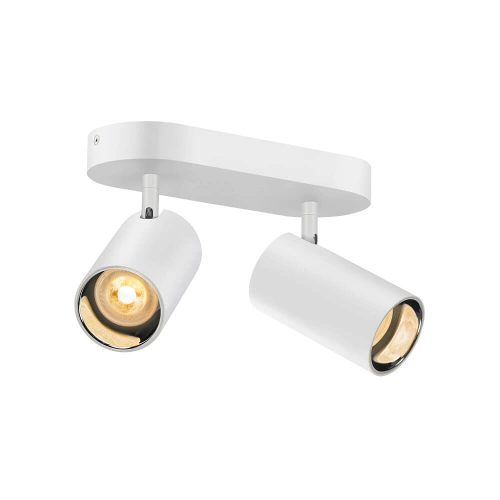Spot en saillie 2 lumières Asto Tube blanc - 2x GU10 SLV 4024163266147