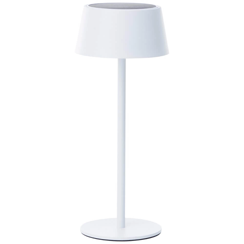 Lampe de table design blanche Picco sur la batterie Brilliant 4004353437700