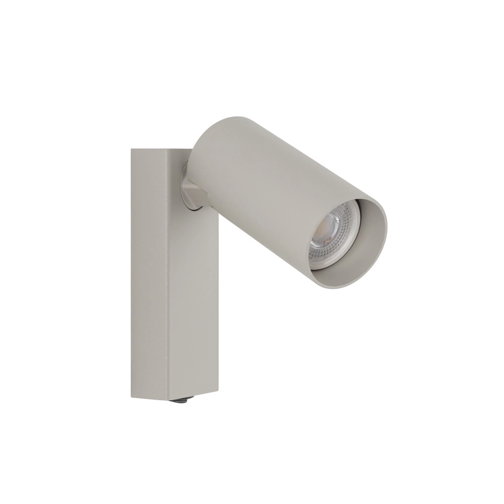 Projecteur directionnel Fourty avec interrupteur - gris clair Lyora 5903139117654