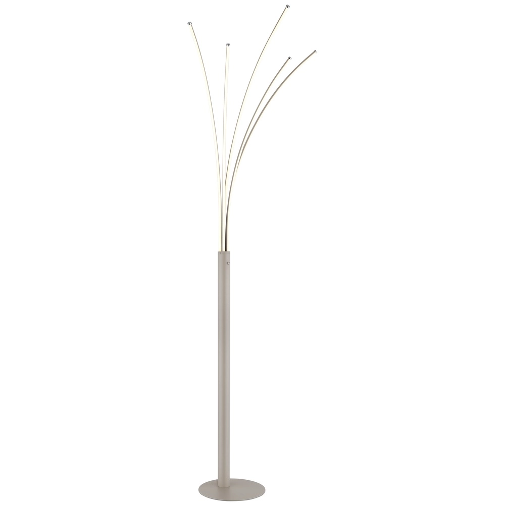 Lampadaire de conception Bizzy brun sable