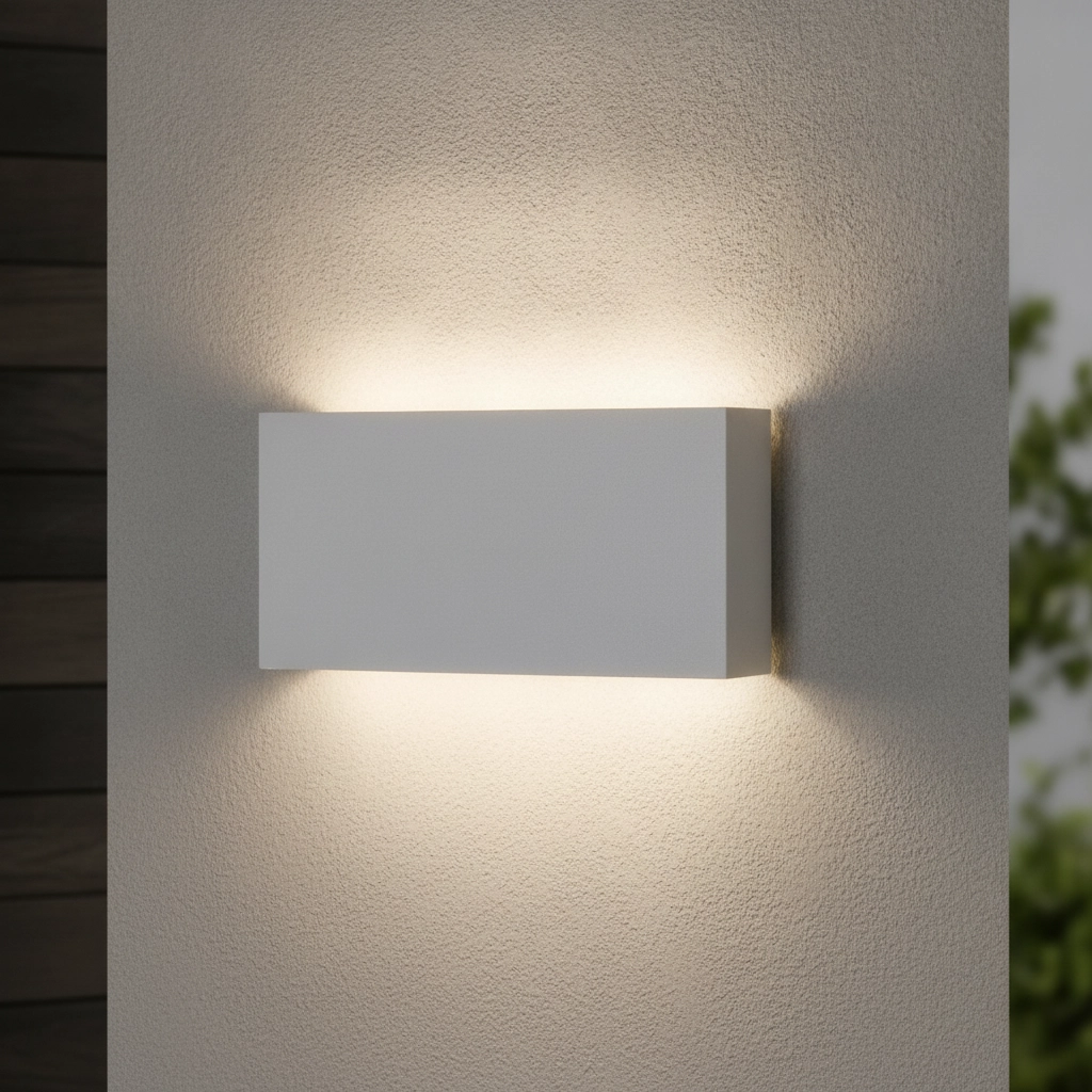 Applique murale Mile Design mince blanc