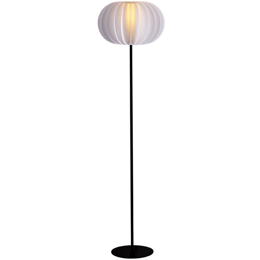 Lampadaire design Arena avec capuche blanche Lampadaire design Arena avec capuche blanche