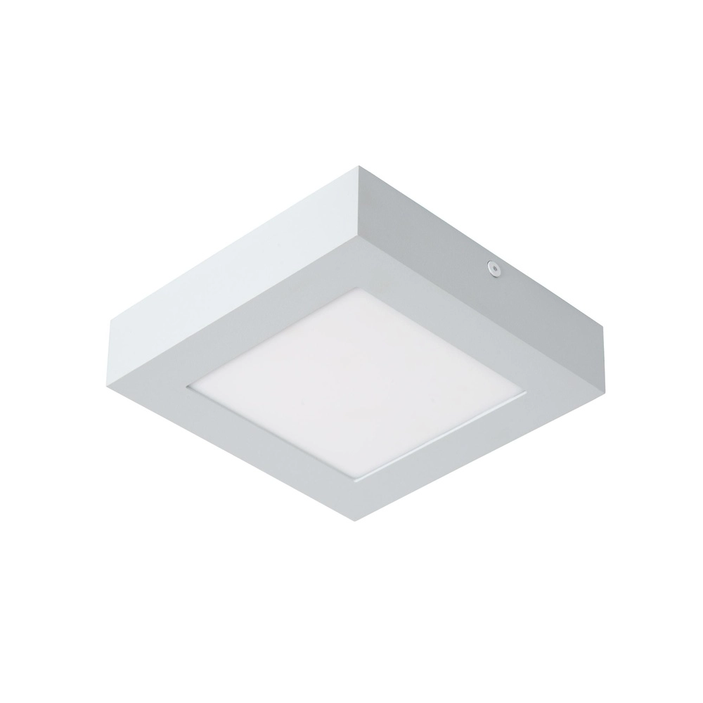 Éclairage de plafond Brice-Led 16,8 cm carrés blanc IP44