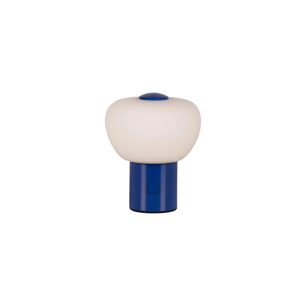 Lampe de table rechargeable Gustav bleu