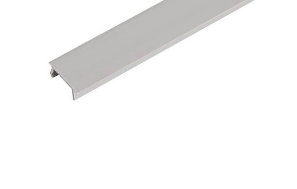 2 mètres 1-Fase Rail Cover (2x 2m) gris SLV 4024163249348