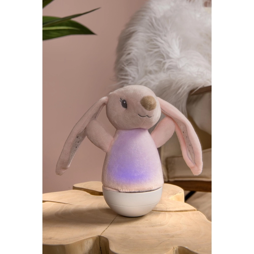 Veilleuse Dolly Sur batterie avec fonction musique - rose Lucide 5411212771476