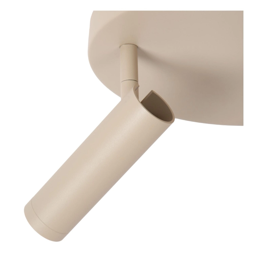 Lampe de plafond élégante Grado Brun sable clair à 3 Lucide 5411212221742