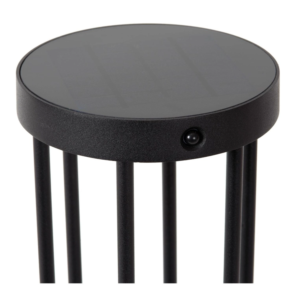 Lampe solaire sur piédestal Jackson 50 cm noir Lucide 5411212152077