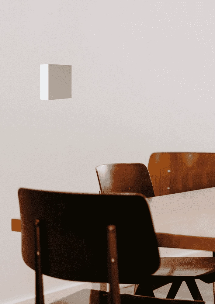 Applique Haut - Bas Metallico blanc Masterlight 8718121210056