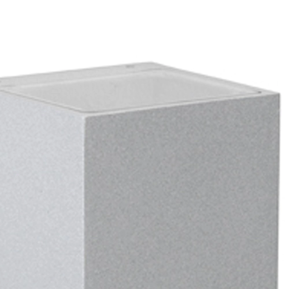 Applique LED carrée Rhain 10,5 cm - gris Albert 4007235923728