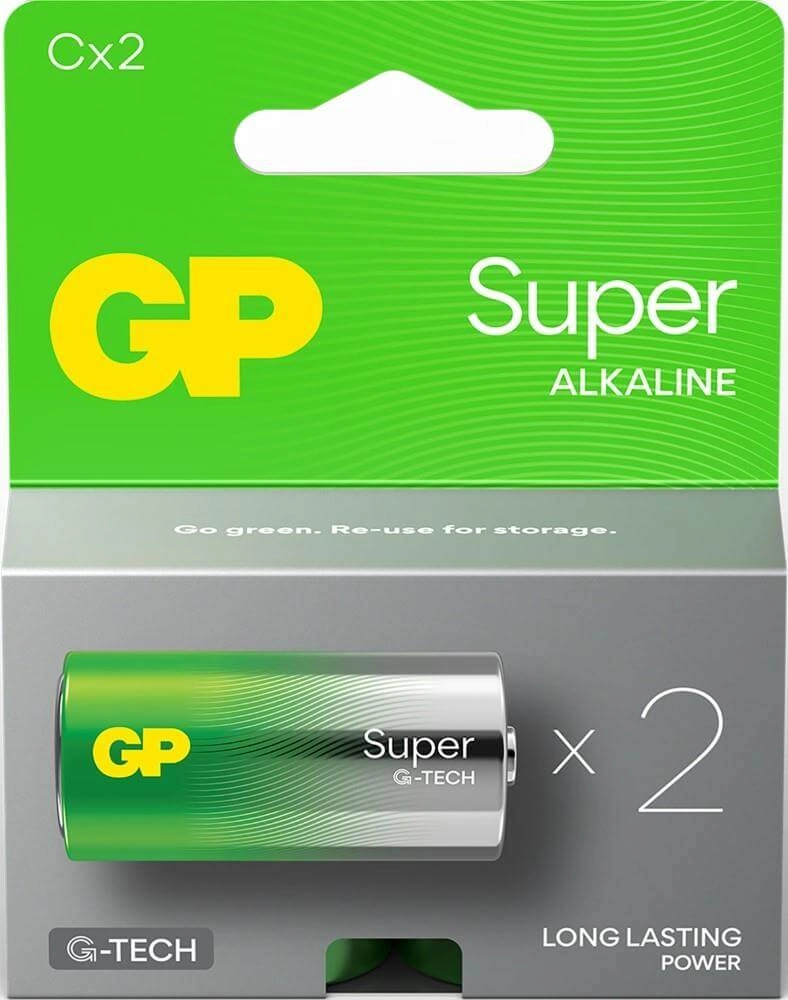 Chargeable Battery - C Size 2200 mAh Rechargeable GP 4891199217784