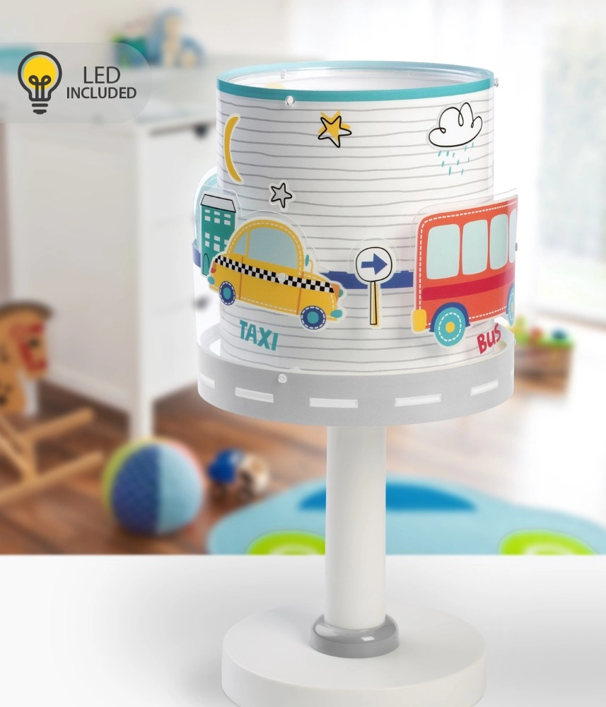 Lampe de table Baby Travel Gris lueur dans le noir Dalber 8420406002330