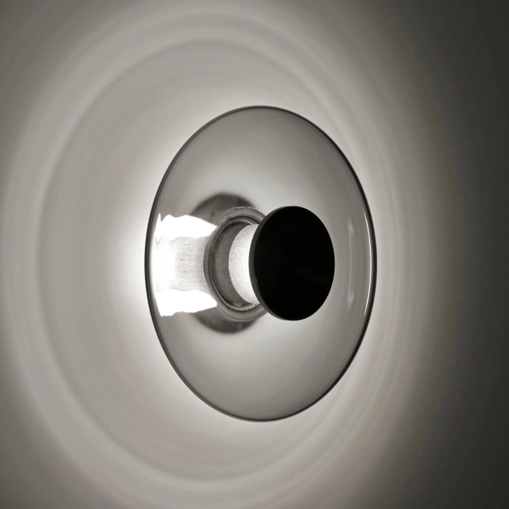 Applique design Pure Vitrum gris Paul Neuhaus 4012248382622