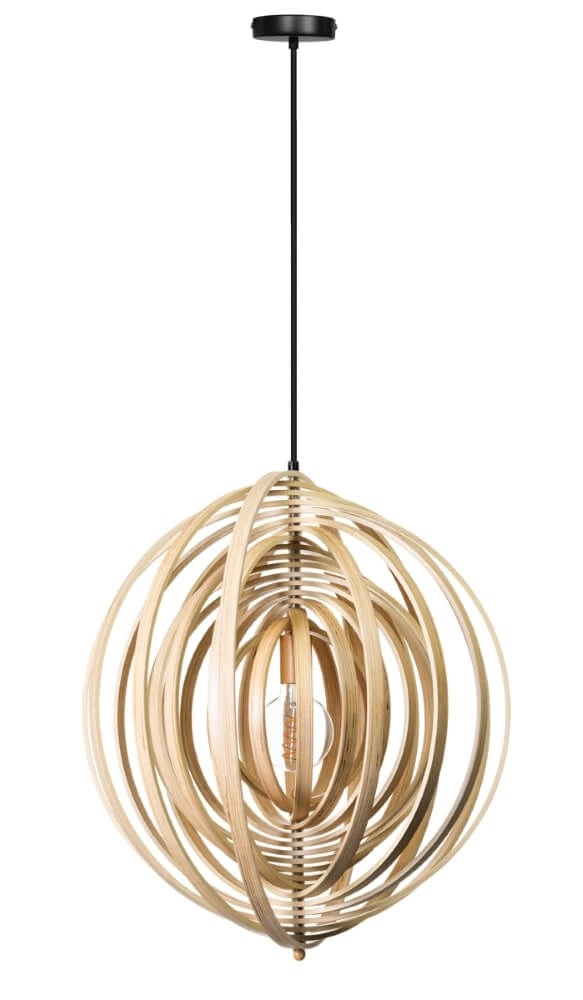 Lampe suspendue en bois Woody Ø 59 cm ETH 8720195305330