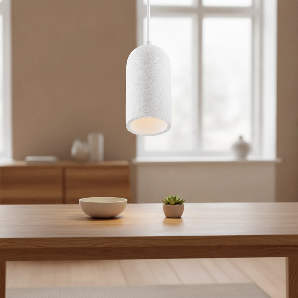 Suspension blanche Dome concevoir