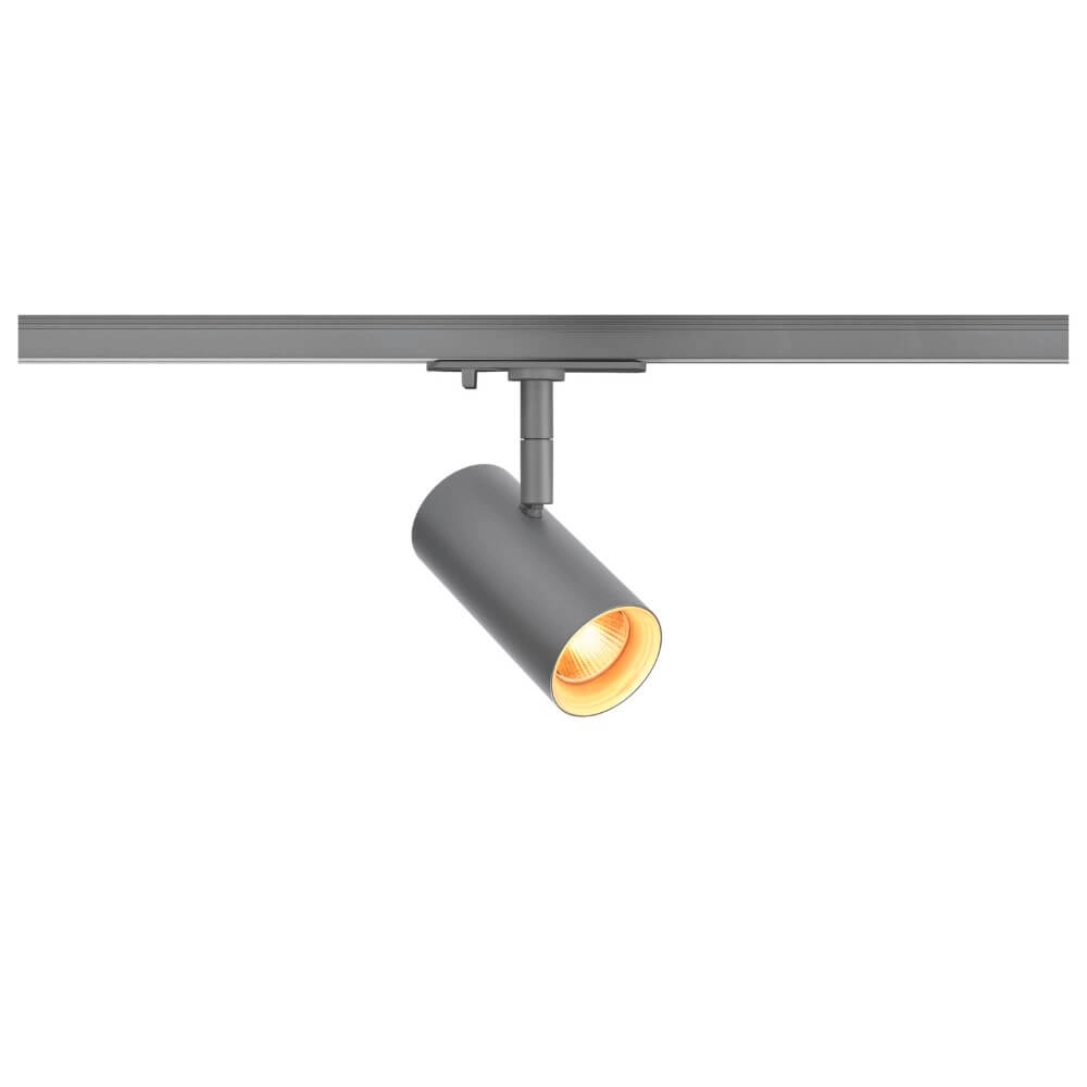 Spot sur rail LED Noblo Monophasé - gris -2000-3000K SLV 4024163276351