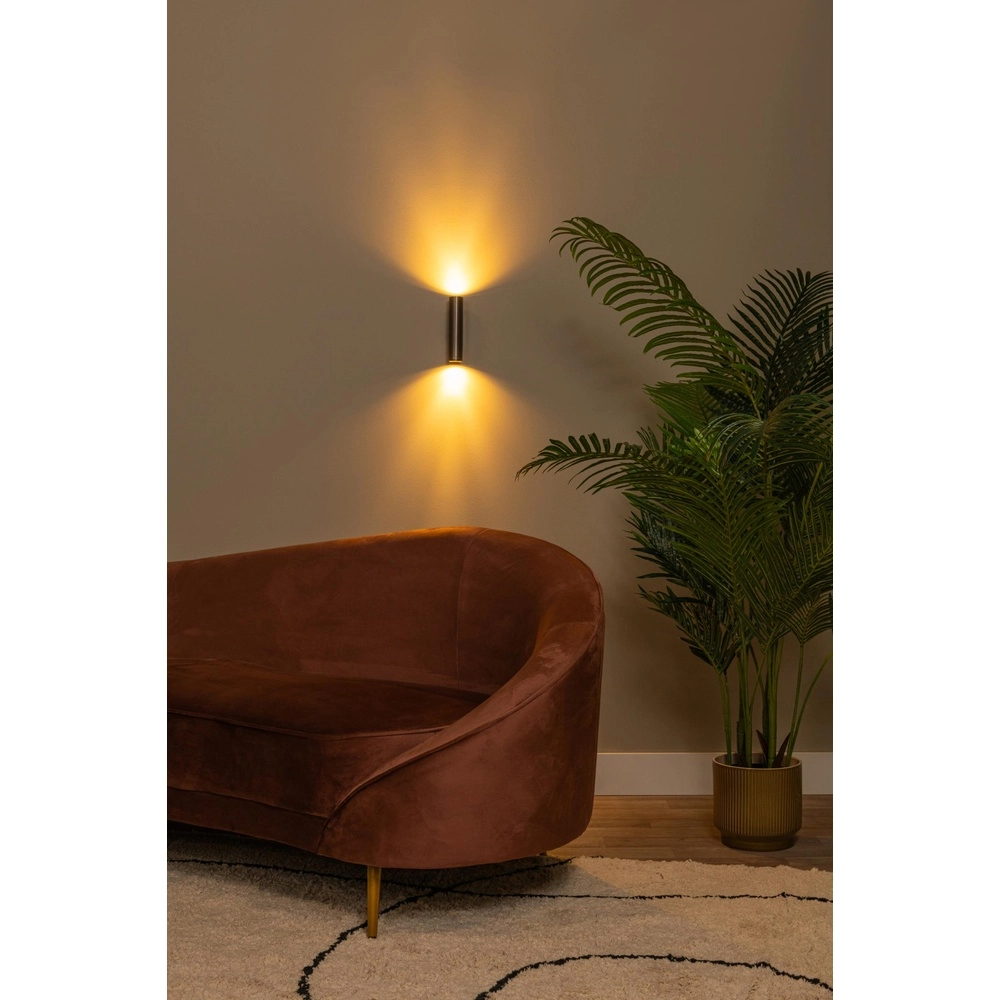Lumière vers le haut et vers le bas Dupla Café marron mini GU10 Lucide 5411212094063