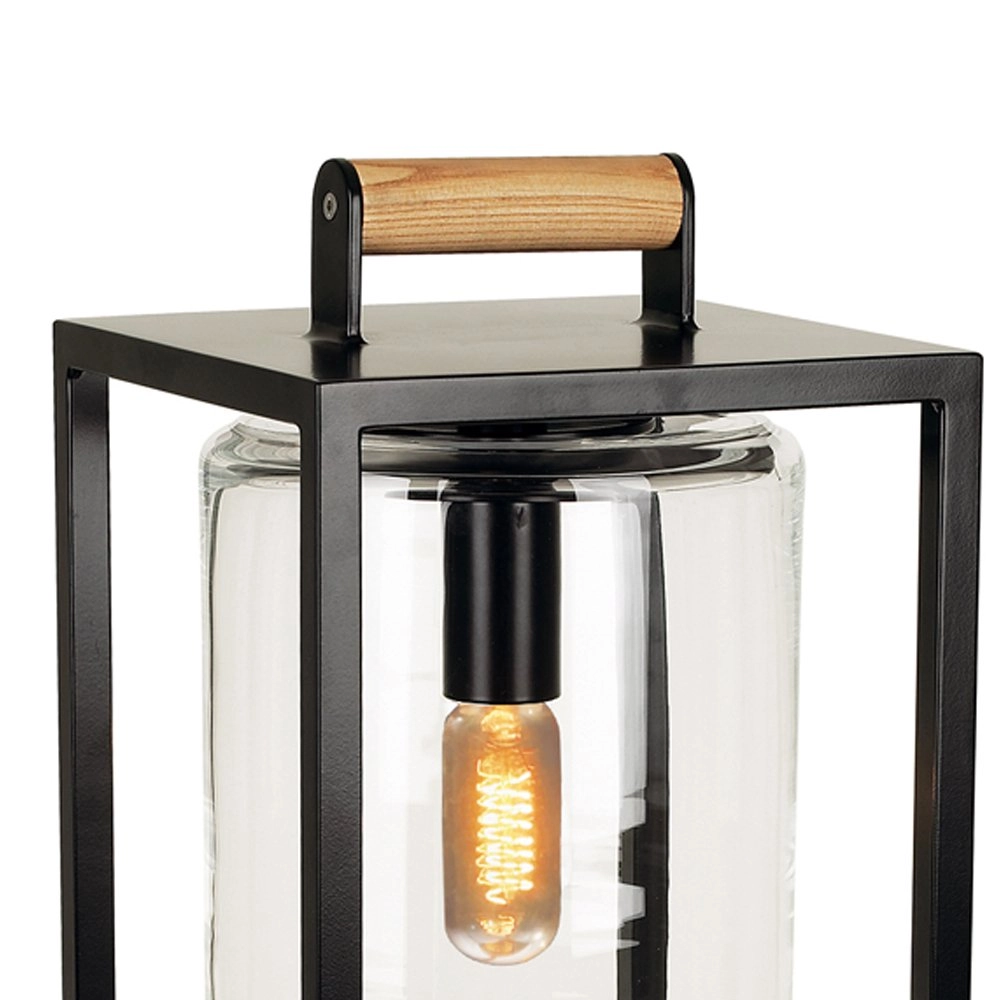 Lampe de table LED Dome Teak Royal Botania