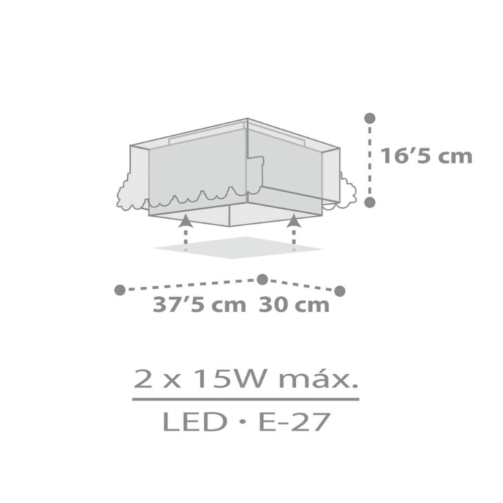 Plafonnier avec train The Night Train Dalber 8420406635361