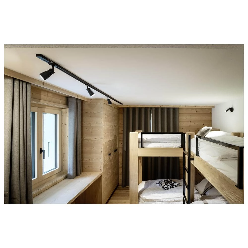 Spot ferroviaire Puri 2.0 Dome Noir 1 phase SLV 4024163294768