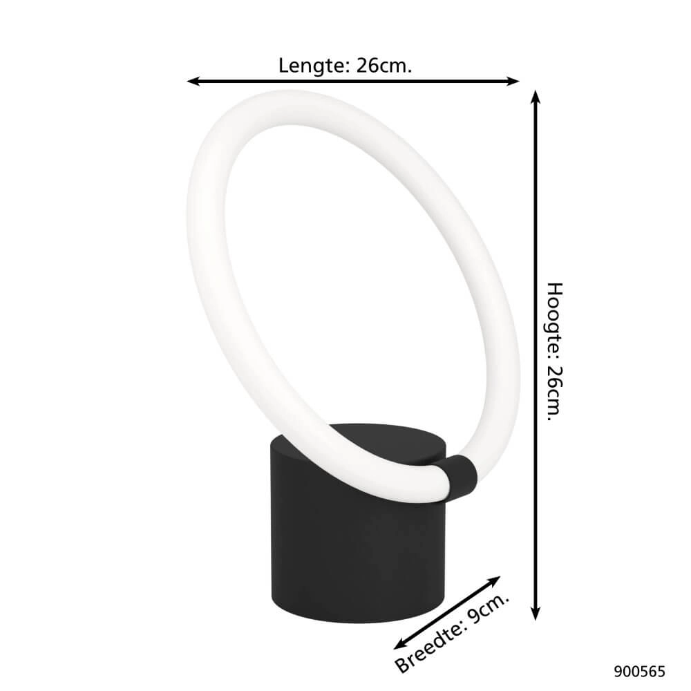 Lampe de table moderne Caranacoa Eglo 9008606244676