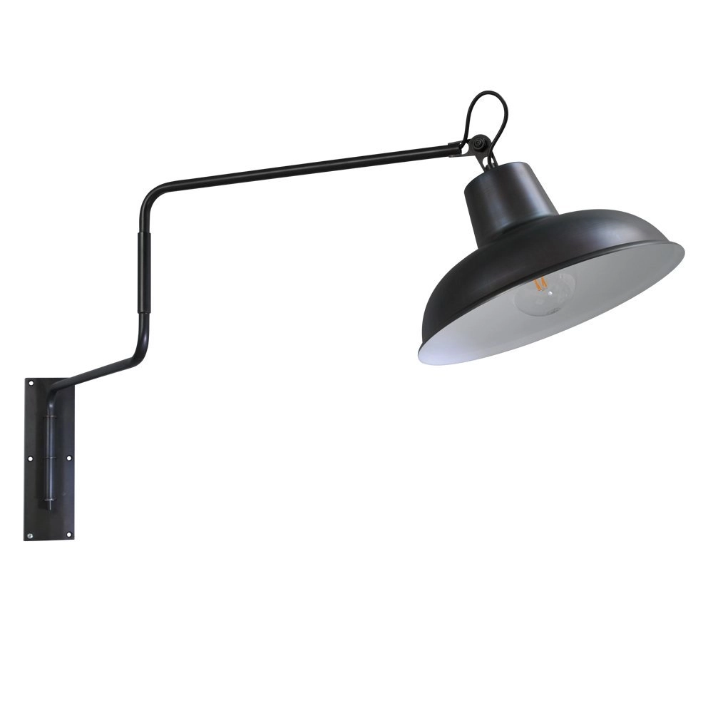 Lampe de lecture murale Industria Fusil métal Masterlight 8718121235752