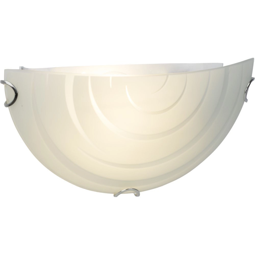 Applique murale Melania Stripe verre dépoli de 30 cm