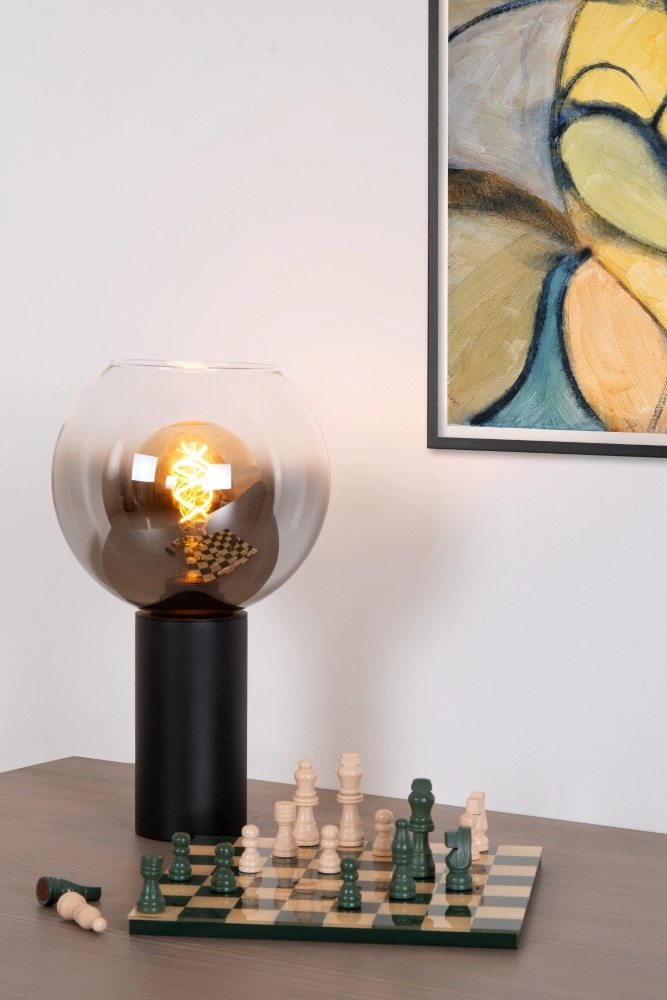 Lampe de table Marius Noir Lucide 5411212452283
