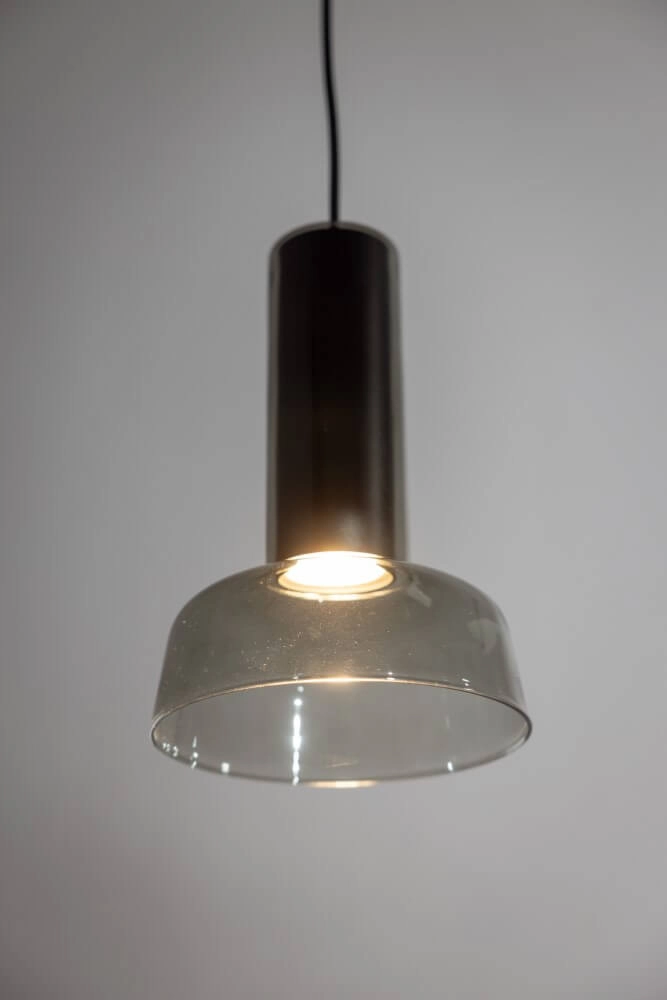 Lampe suspendue Beal verre fumé Ø 18cm ETH 8720195308256
