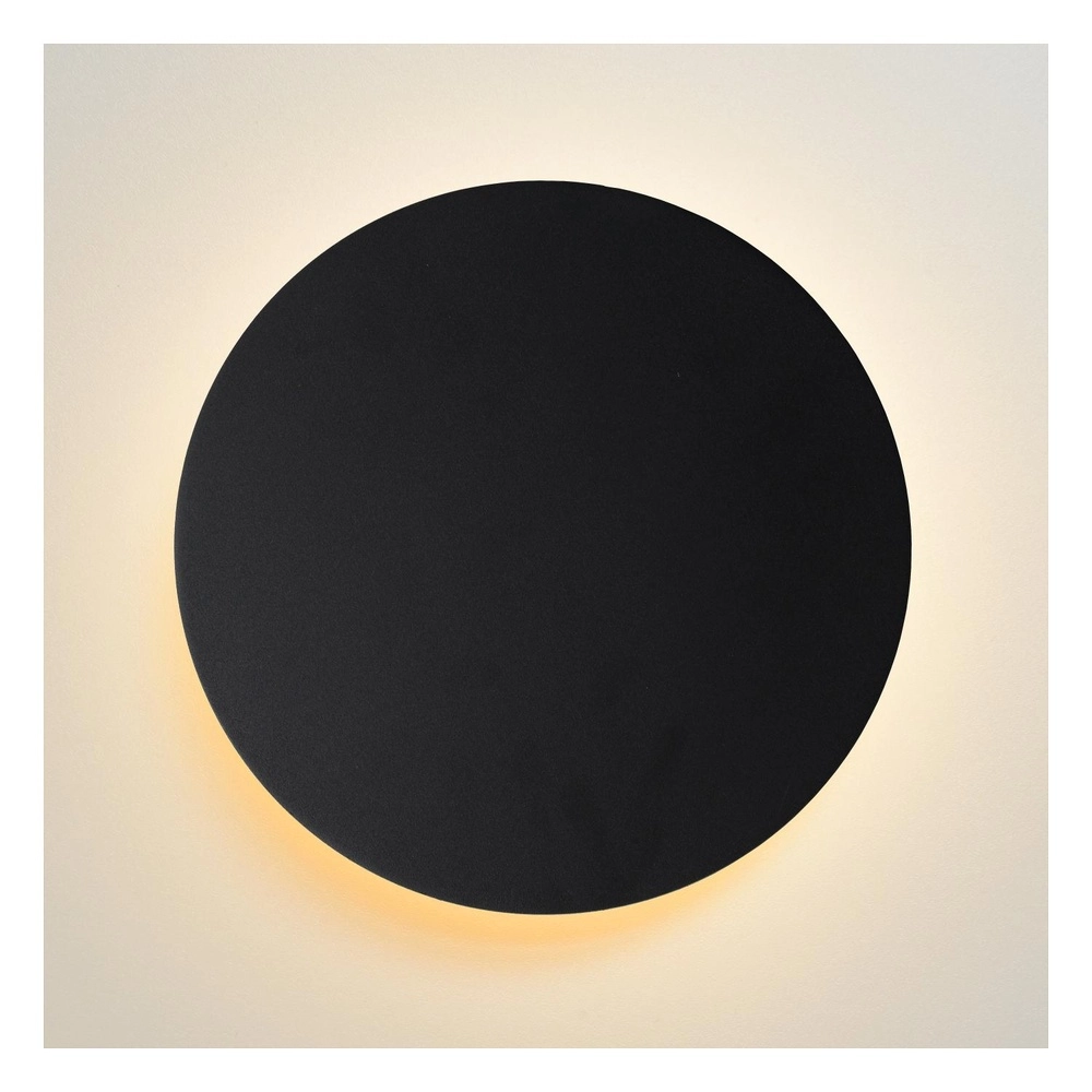 Lampe murale de conception Eklyps Led Ø 25cm noir Lucide 5411212460691