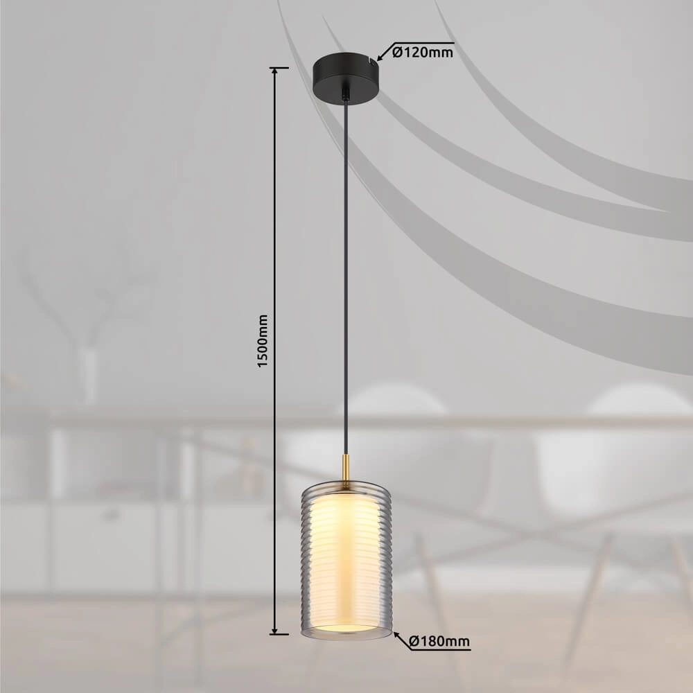 Suspension Lampigna simple Ø 18cm Globo 9007371458875