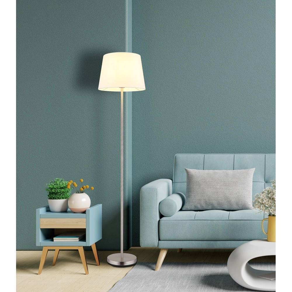 Lampe de pied Joris nickel Globo 9007371513819