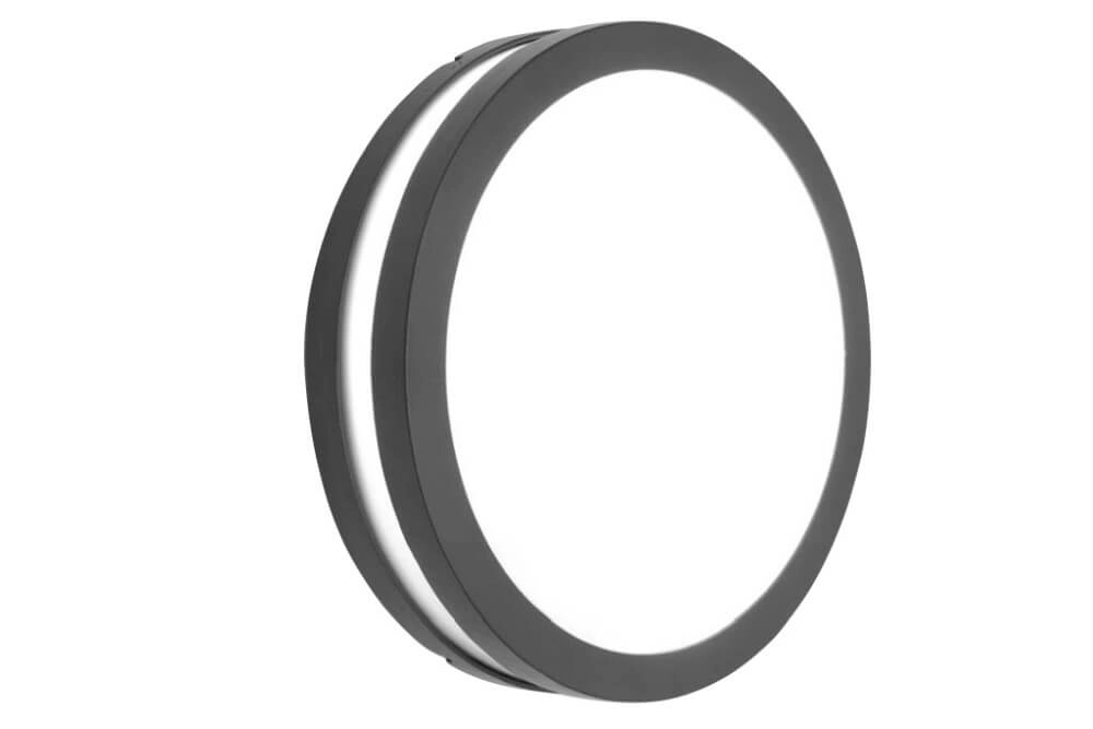 Applique ronde Titan anthracite