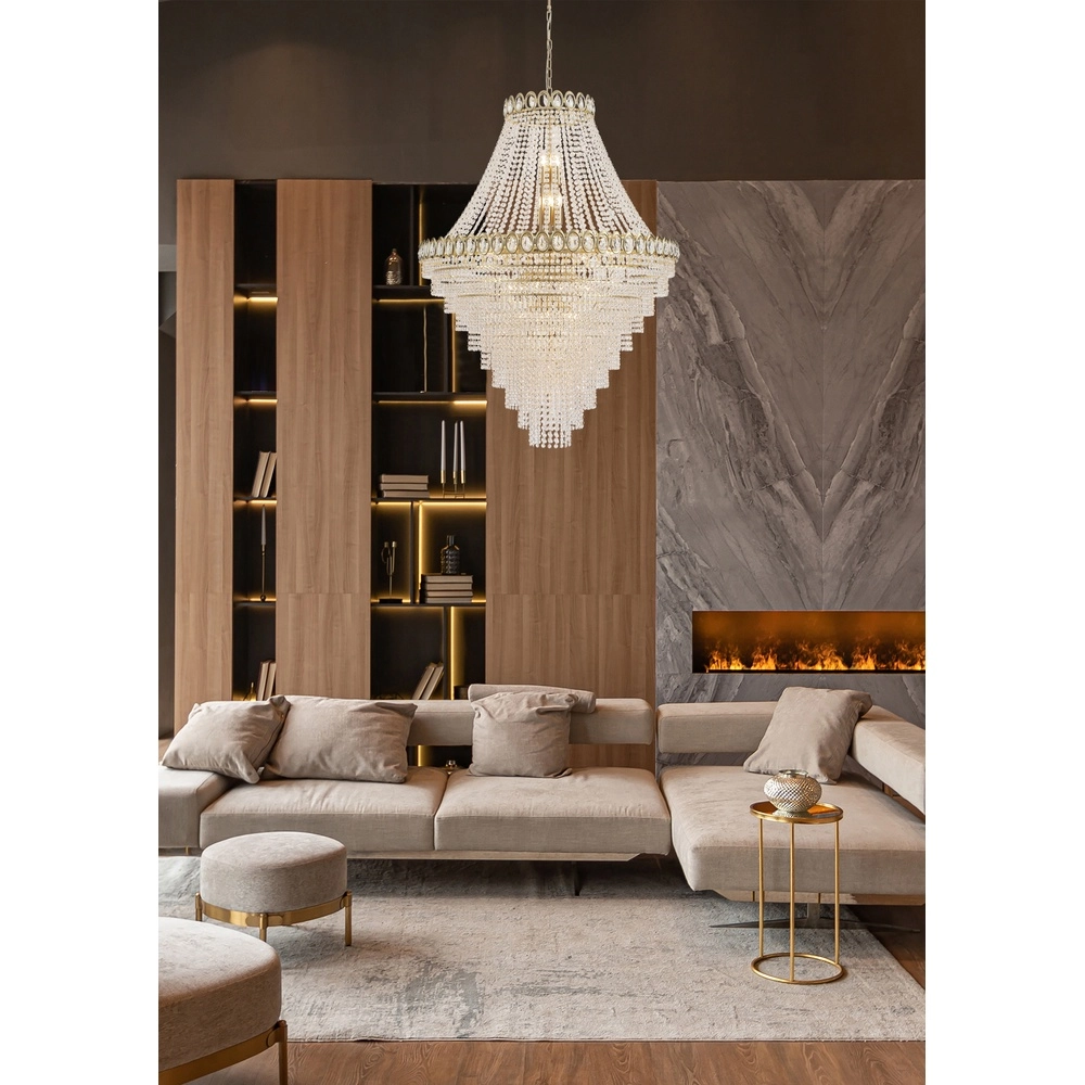 Lustre Louis or Ø 100cm Searchlight 5053423274621