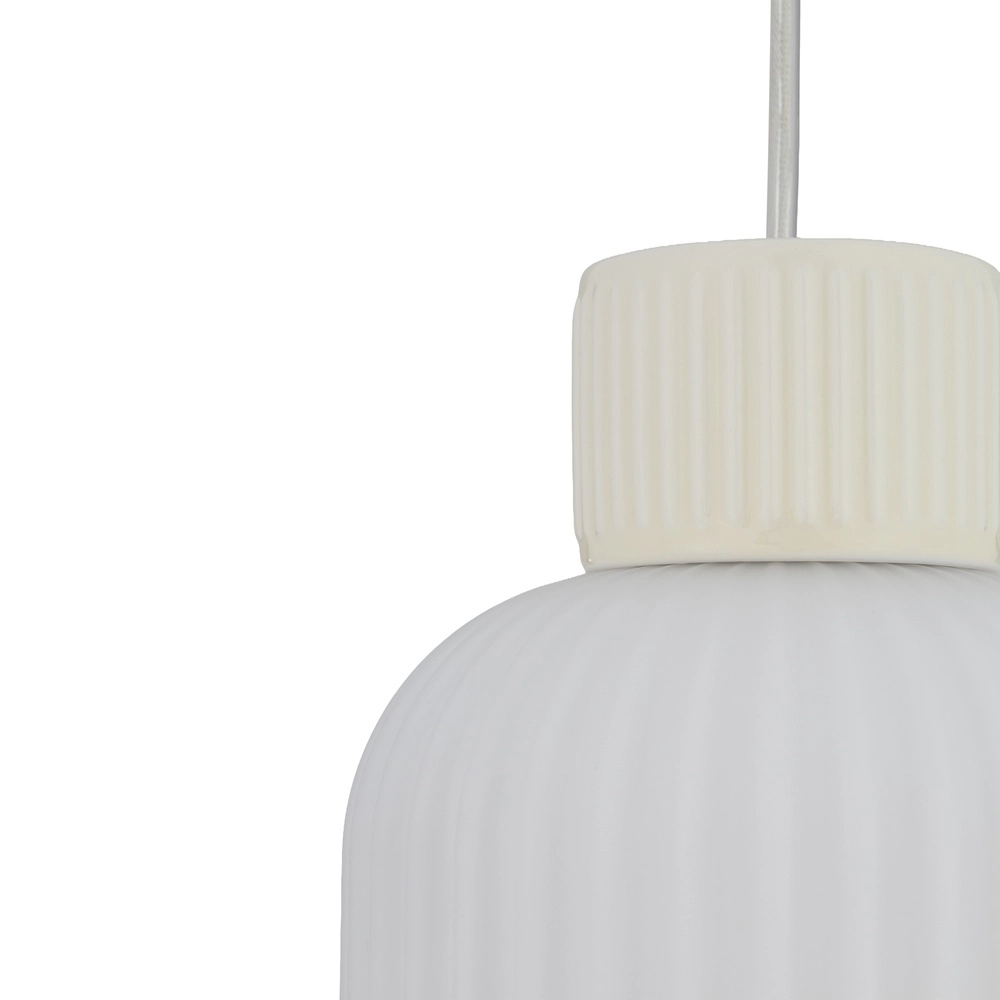 Lampe suspendue Aurora brun sable Ø 14cm Lyora 5903139119689