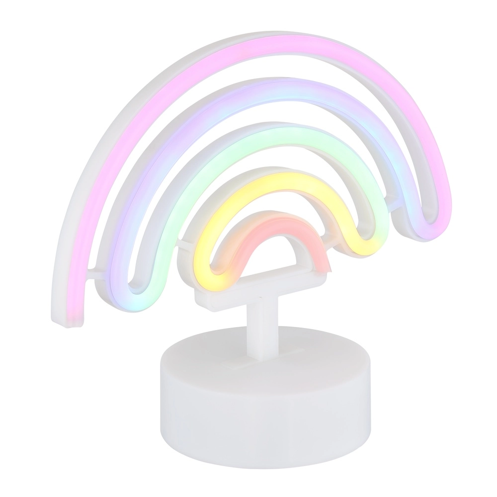 Lampe de table Pelangi Arc-en-ciel néon