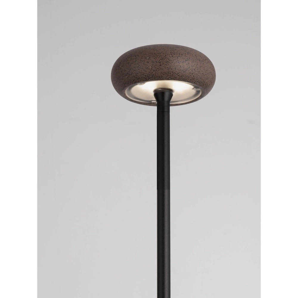 Lampe de jardin Cami Pierre brune de 80 cm Lyora 5212063504516
