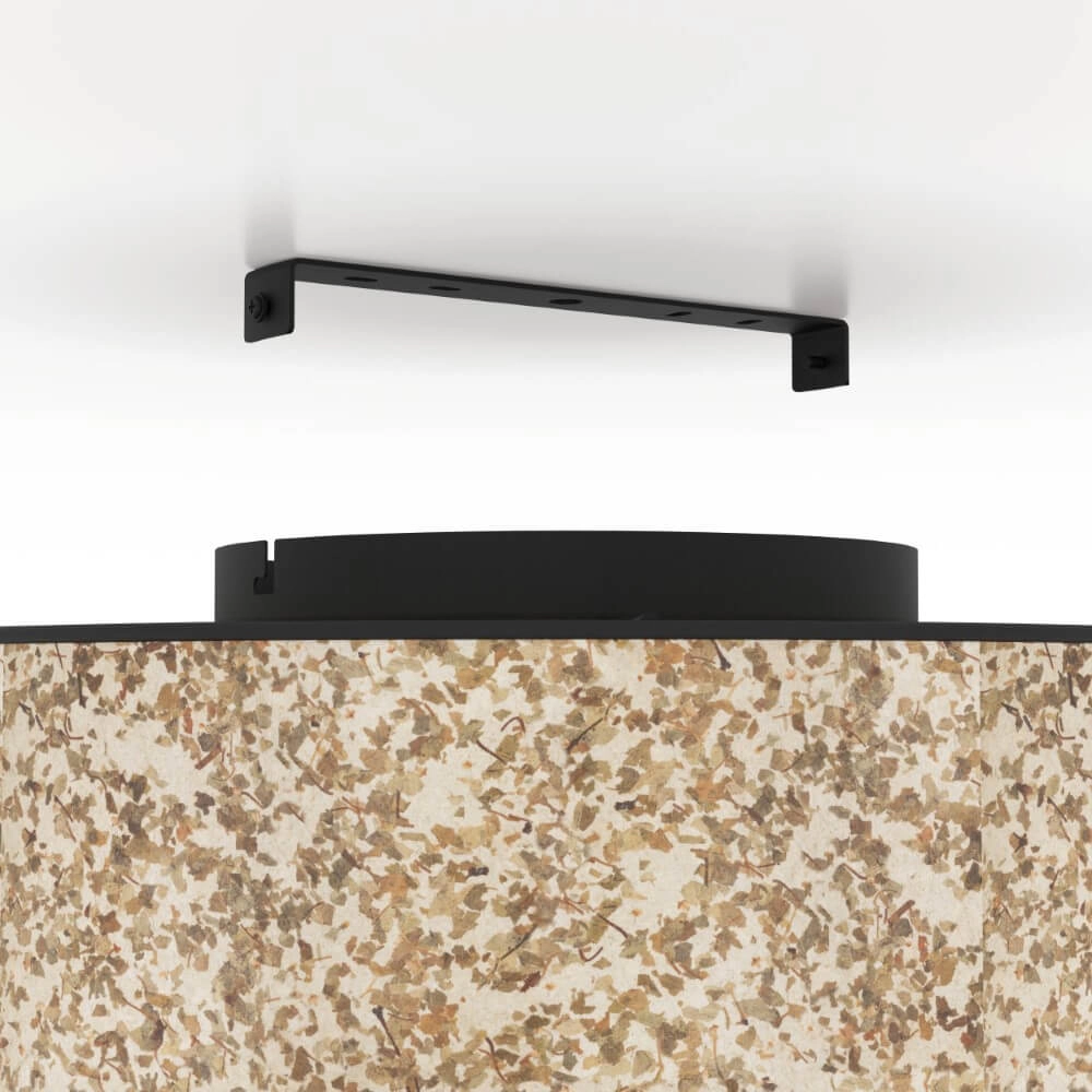 Plafonnier naturel Butterburn Ø 38 cm Eglo 9002759439354