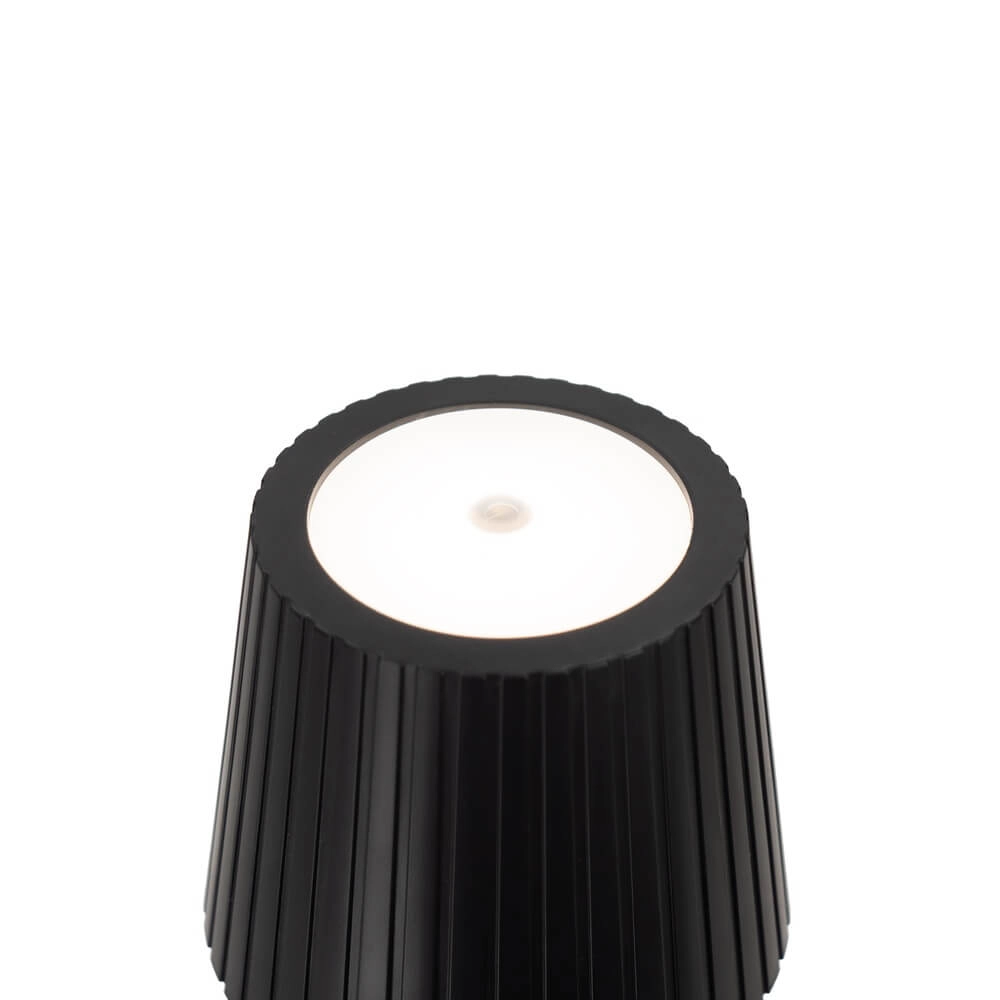 Lampe de table noire Cabozo Rechargeable Eglo 9002759757946