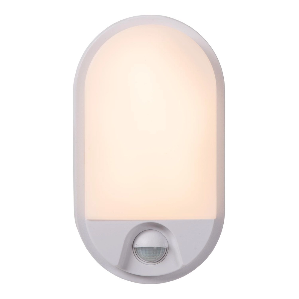 Lampe murale ovale Hups Ir Blanc avec capteur Lucide 5411212221605
