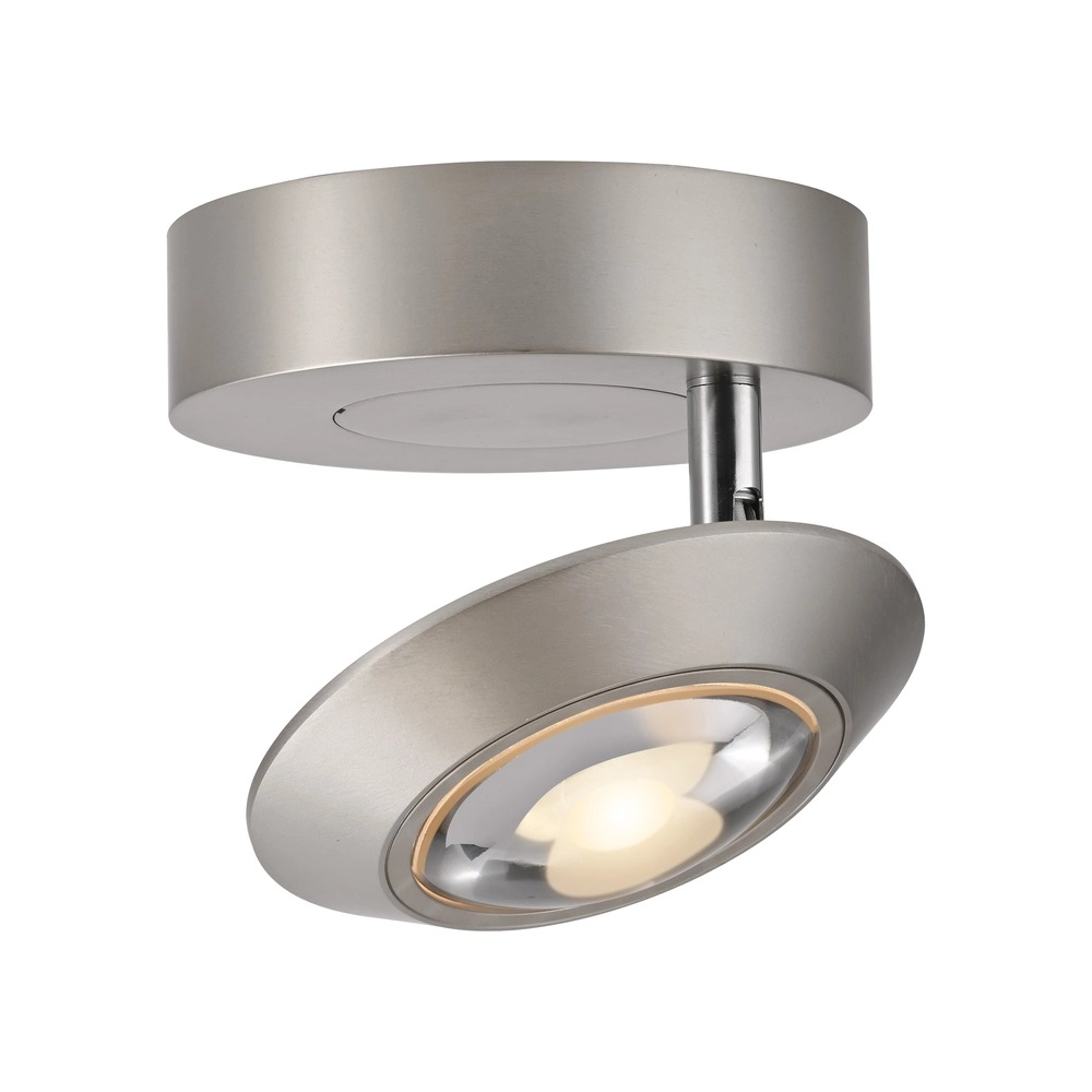 Spot LED au plafond Pure Oculis Gris diamant Paul Neuhaus 4012248397060