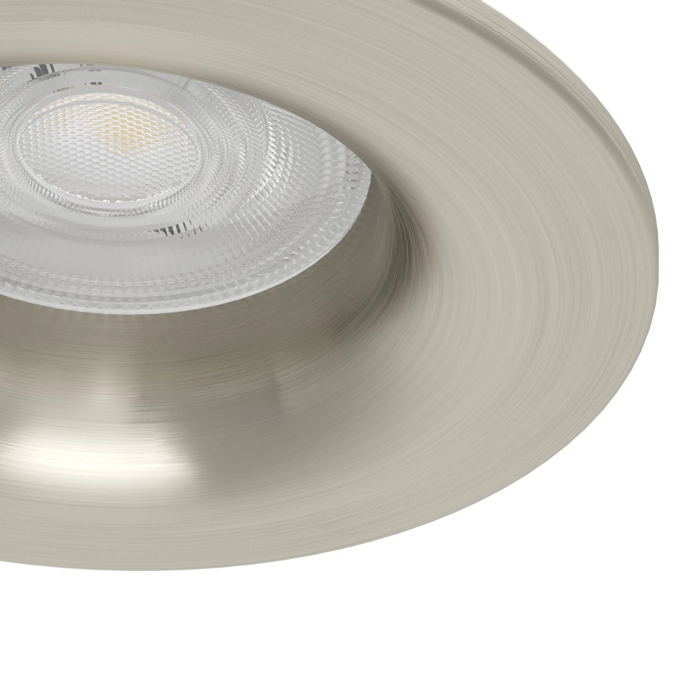 Spot encastré Salabate nickel Ø 8.8cm IP65 Eglo 9008606358878