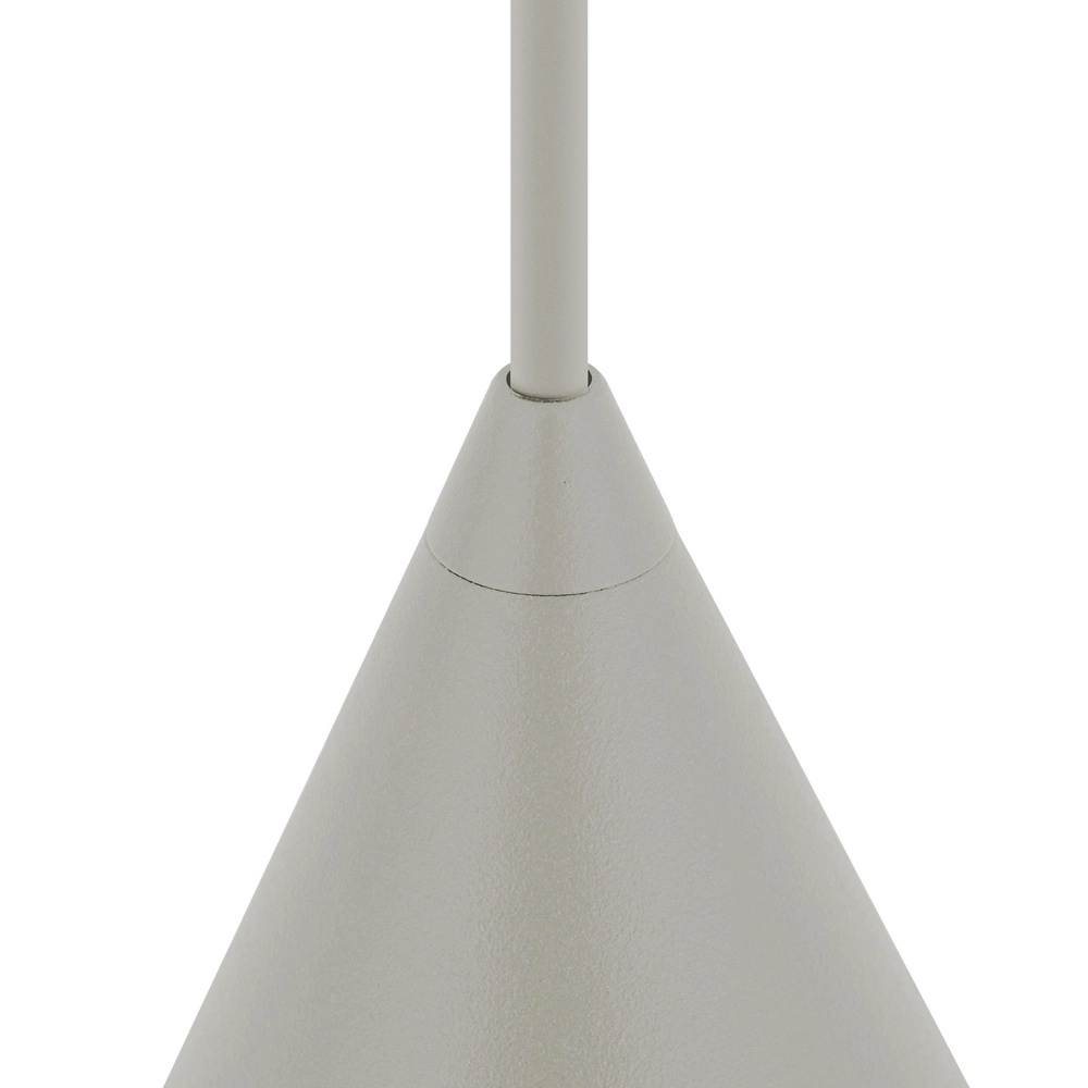 Lampe pendante de conception Zenith gris Ø 11cm Lyora 5903139114554