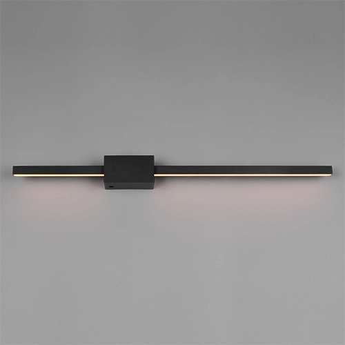 Lampe murale moderne Cassino noir 70,5 cm Trio 4017807683226