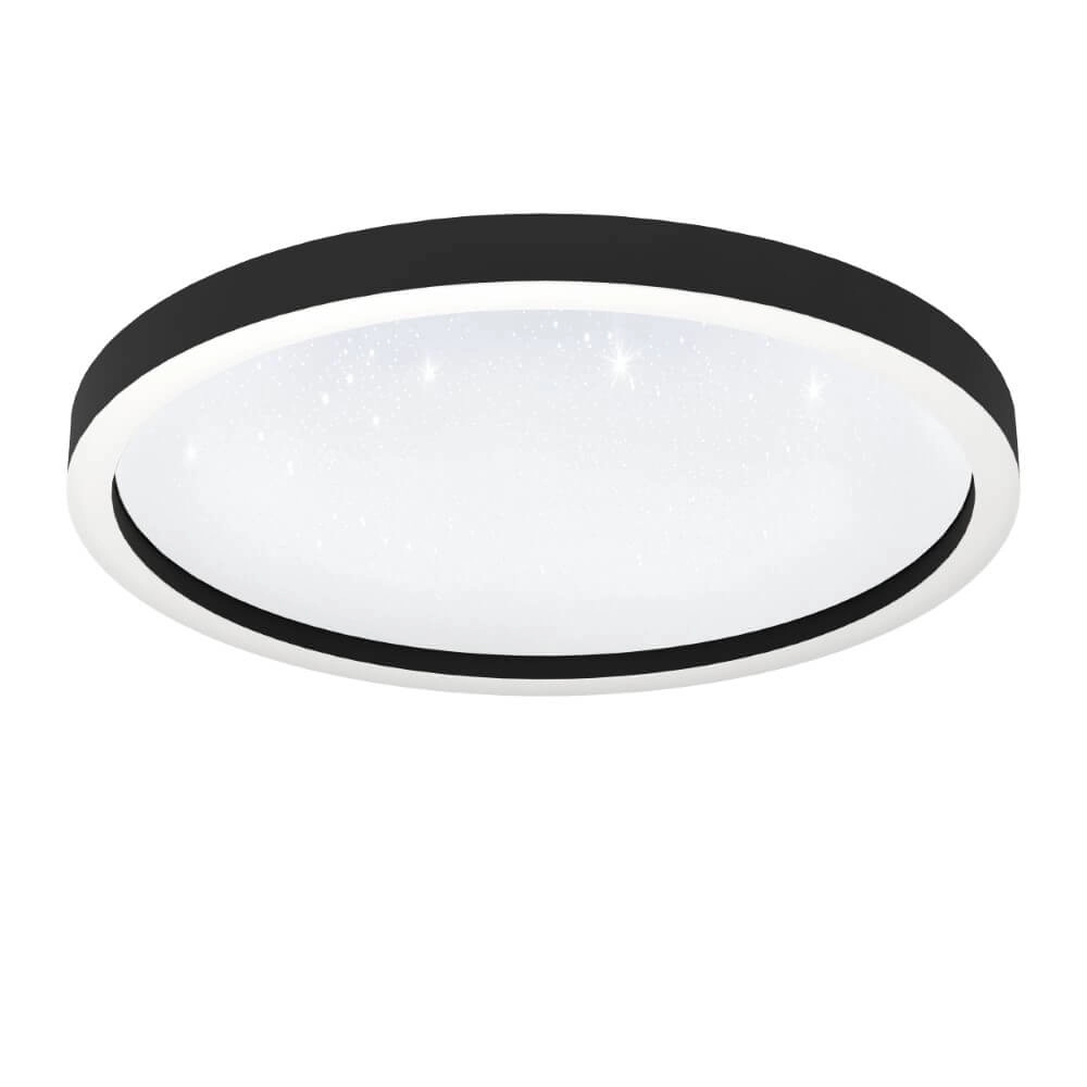 Plafonnier Zigbee Montemorelos-Z Ø 57cm noir Eglo 9008606243846