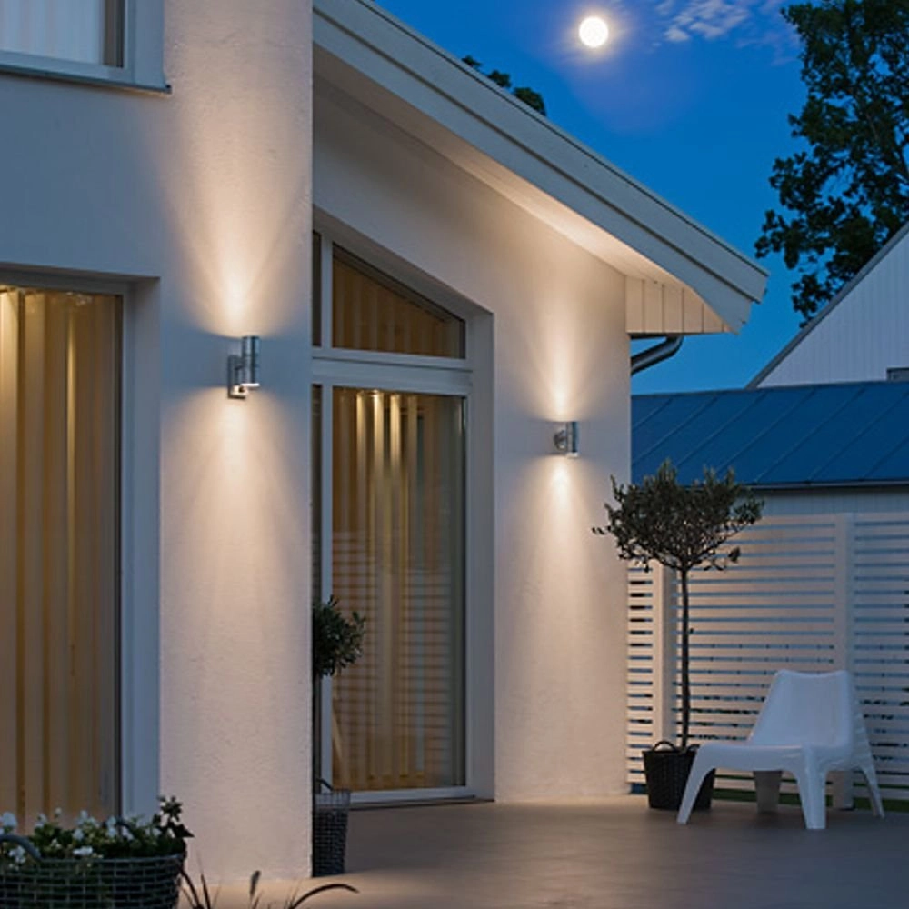 Spot murale Modena Up - Down avec capteur de mouvement KonstSmide 7318307542325