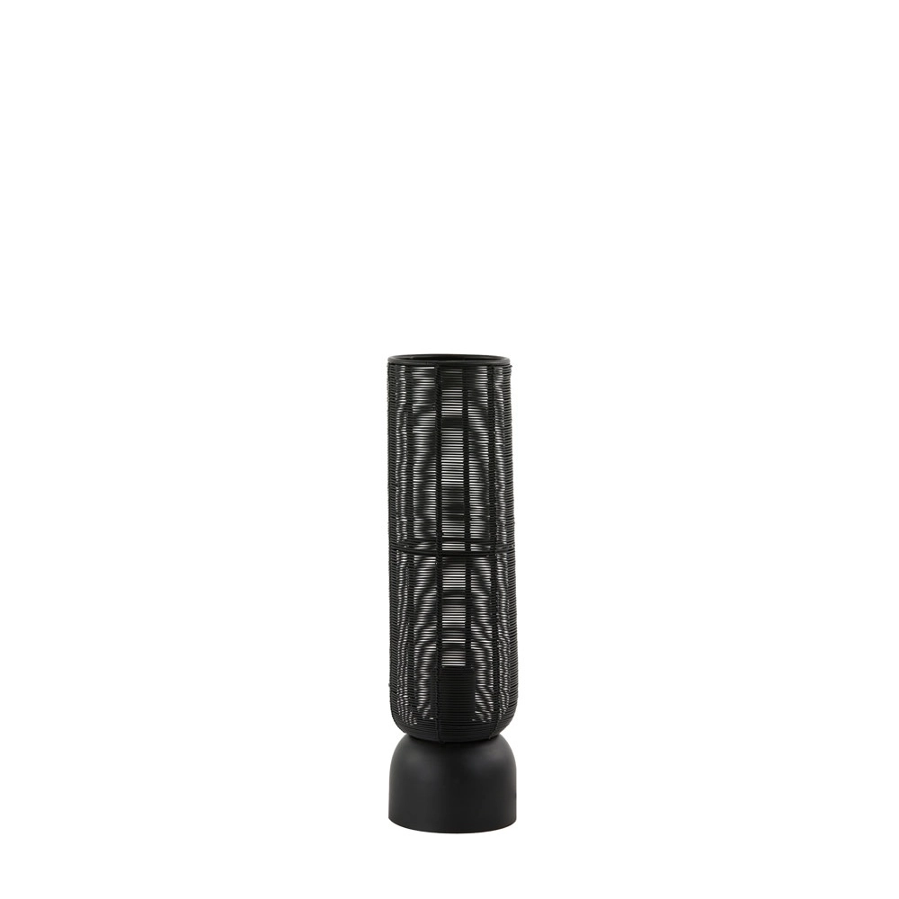 Lampe de table Lezuza Ø 11cm noir Light & Living 8717807659875