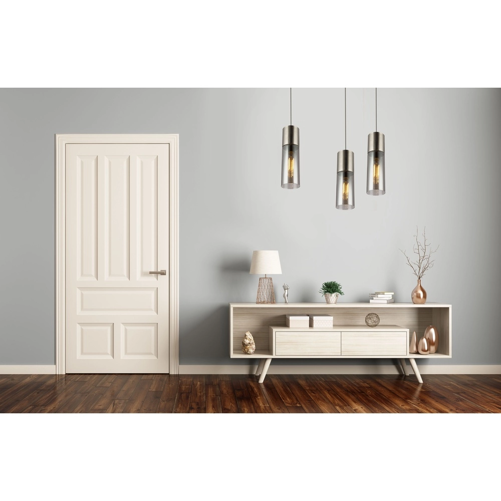 Lampe suspendue Annika Conception en nickel Globo 9007371370207