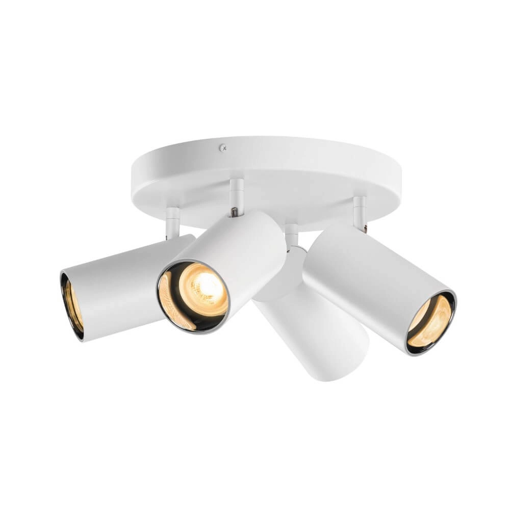 Spot en saillie 4 lumières Asto Tube blanc - 4x GU10 SLV 4024163266109