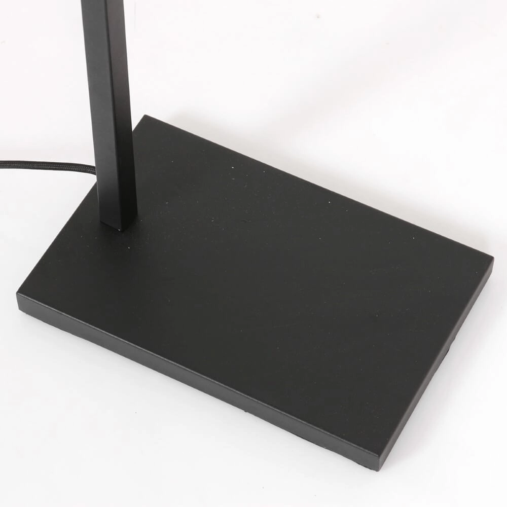 Lampe de table sur pied Stanger avec du velours doré Steinhauer 8712746151770